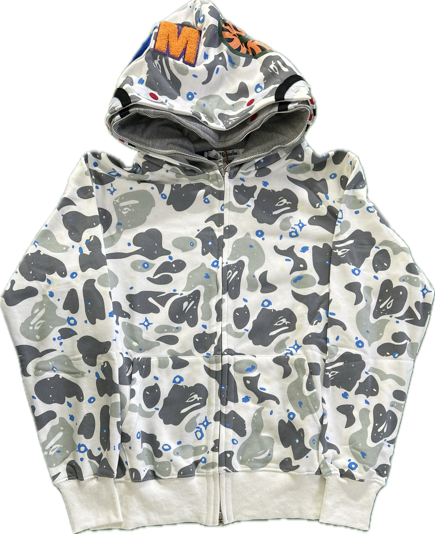 BAPE Space Capucha Doble🦈⭐️