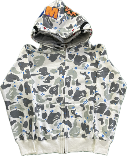 BAPE Space Capucha Doble🦈⭐️