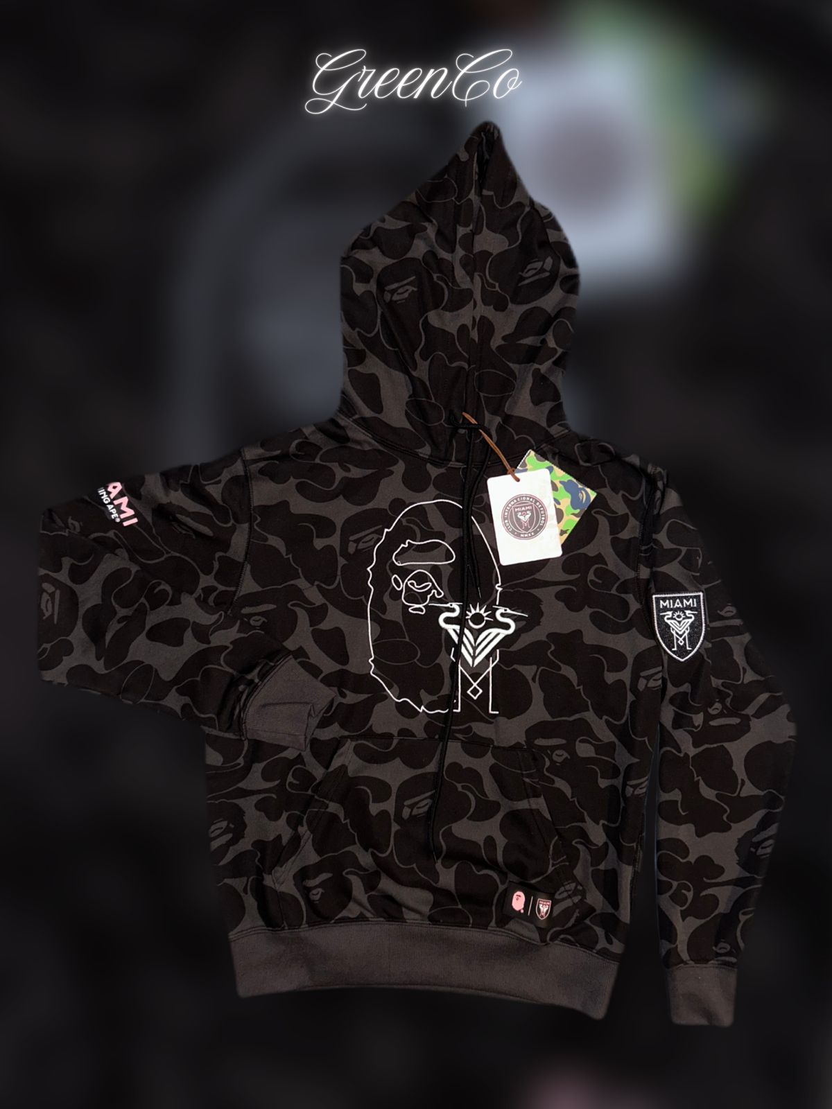 BAPE x Inter Miami⚽️🦈 ( Negro )